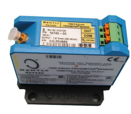 Bently Nevada 18745-03 7200 Series 5 &amp; 8 mm Proximitor Sensor