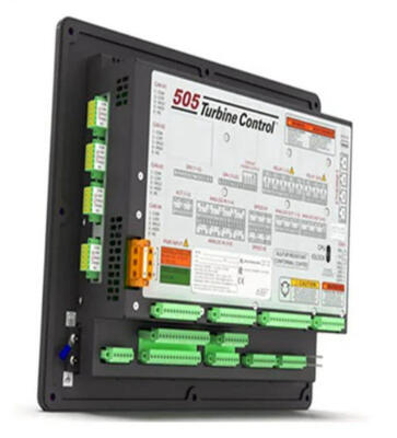Η σειρά Woodward 8200-1302 505D Digital Governor Turbine Controller με ακρίβεια ελέγχου ταχύτητας ± 0,05%, 8 ρυθμιζόμενες εισόδους και χρόνο απόκρισης μικρότερο των 10 ms