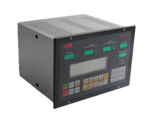 CMA120 3DDE300400 ABB Βασική μονάδα οθόνης ελέγχου με 3-θέση συρόμενο διακόπτη 8 ψηφιακές εισόδους και 4 αναλογικές εισόδους