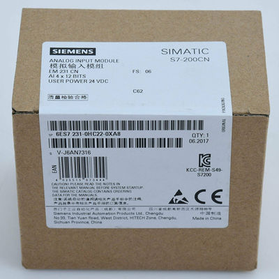 simatic Siemens s7-1200 ΚΜΕ ΣΟ EM 231 Siemens 6es7231-0hc22-0xa8 αναλογική μονάδα ενότητας εισαγωγής