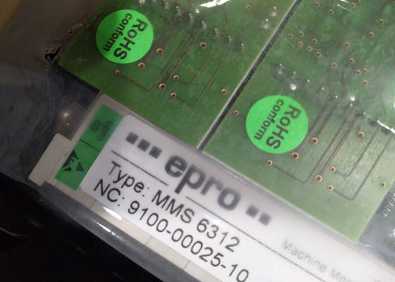 MMS6312 διανεμημένο το DCS σύστημα ελέγχου Epro Mms 6312 δύο καναλιών περιστροφικό όργανο ελέγχου ταχύτητας