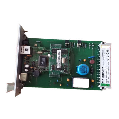 MMS 6822 Emerson EPRO διανεμημένο MMS6822 σύστημα ελέγχου για τη βιομηχανική αυτοματοποίηση