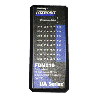 Τα Fbm219 Fbm 219 κανάλι του DCS μερών Foxboro απομόνωσαν το όργανο ελέγχου P0914TR τάσης εισαγωγής 32