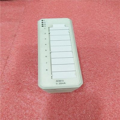 Το I/O DCS ενότητας 1x8 CH S800 αναλογικής παραγωγής PLC AO810 3BSE008522R1 ABB