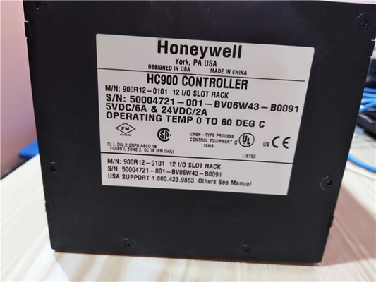 900R12-0101 Honeywell 12 I/O ενότητα PLC ελεγκτών ραφιών HC900 αυλακώσεων
