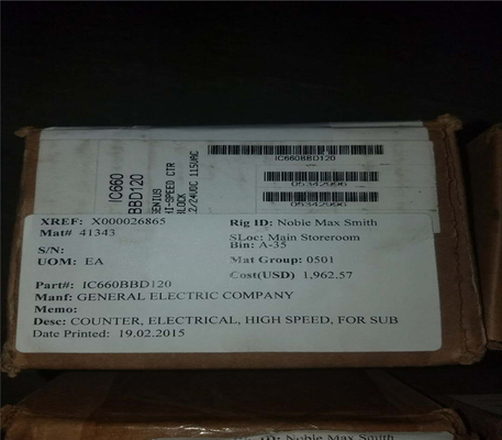 IC600BF832 σύστημα PLC της Γερμανίας Fanuc 115 εναλλασσόμενου ρεύματος βολτ ενότητας εισαγωγής General Electric