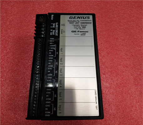 IC660BBA020 της Γερμανίας Fanuc τρέχων αναλογικός φραγμός General Electric συστημάτων PLC μεγαλοφυίας I/O