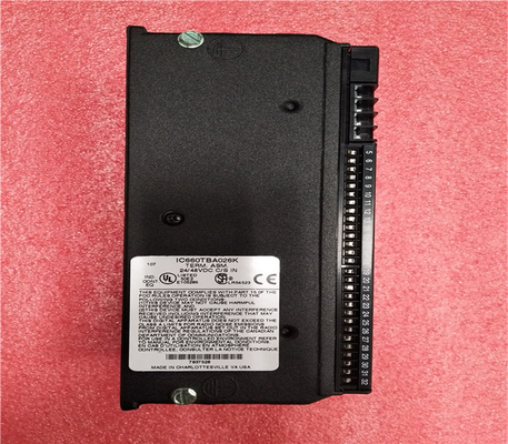 IC660BBA023 τάση 18 παροχής ηλεκτρικού ρεύματος φραγμών εισαγωγής θερμοηλεκτρικών ζευγών της Γερμανίας Fanuc - 56VDC General Electric