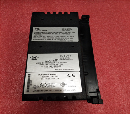 IC660BBA023 τάση 18 παροχής ηλεκτρικού ρεύματος φραγμών εισαγωγής θερμοηλεκτρικών ζευγών της Γερμανίας Fanuc - 56VDC General Electric
