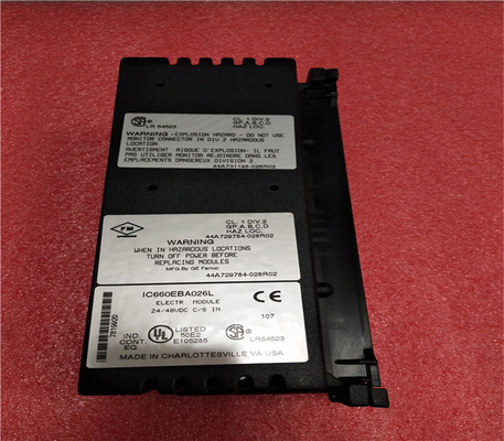 IC660BBA026 της Γερμανίας Fanuc Γερμανία μεγαλοφυίας τρέχων φραγμός 24 48VDC General Electric εισαγωγής πηγής αναλογικός