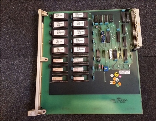 Κύρια ανταλλακτικά 57360001-EL PLC ενότητας 16X32KB RWM πινάκων μνήμης συστημάτων ελέγχου διαδικασίας DSMB144 ABB Advant