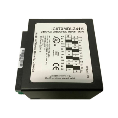 IC670MDL640 τομέας I/O 24VDC Pos της Γερμανίας Fanuc Γερμανία/αρνητική ιδιαίτερη ενότητα εισαγωγής General Electric