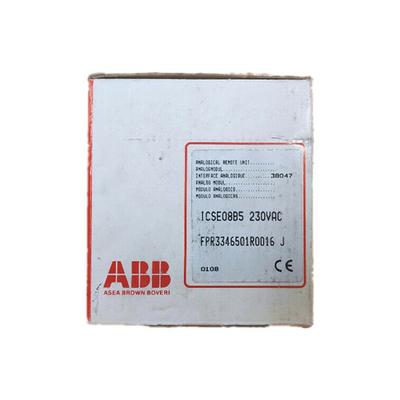 Αναλογική μακρινή μονάδα 24 VDC 5W ανταλλακτικά FPR3346501R0016 ICSE08B5 ABB Procontic CS31 ICSE08B5 PLC