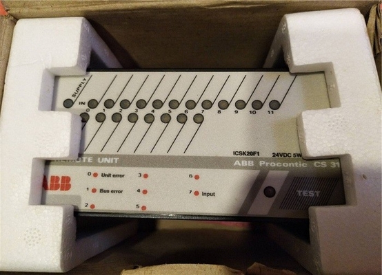 Καίσιο 31 I/O μακρινή μονάδα ανταλλακτικά FPR3327101R1202 ICSK20F1 ABB Procontic ICSK 20F1 PLC CS31