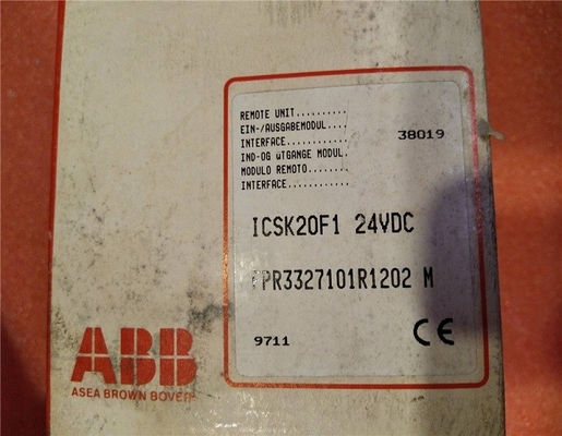 Καίσιο 31 I/O μακρινή μονάδα ανταλλακτικά FPR3327101R1202 ICSK20F1 ABB Procontic ICSK 20F1 PLC CS31