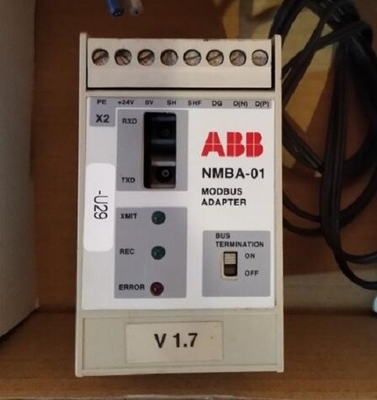 Nmba-01 ανταλλακτικά PLC ενότητας προσαρμοστών Modbus οδηγών σειράς αναστροφέων ACS600 ABB