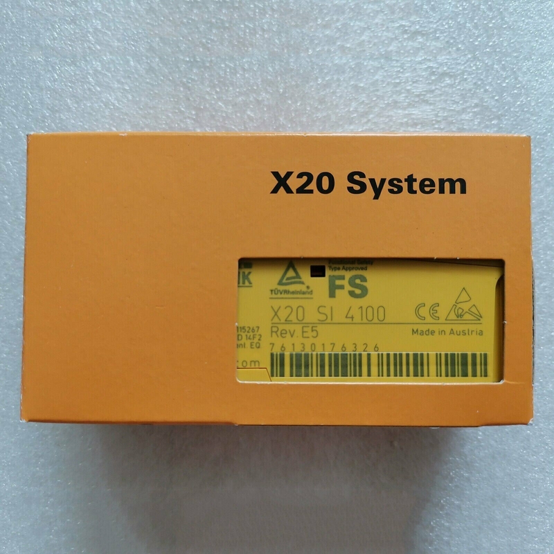 Η I/O ενότητα 4 ΣΥΣΤΗΜΆΤΩΝ PLC X20SI4100 B&amp;R X20 δακτυλογραφεί τις ψηφιακές εισαγωγές 4 αποτελέσματα 24 VDC σφυγμού