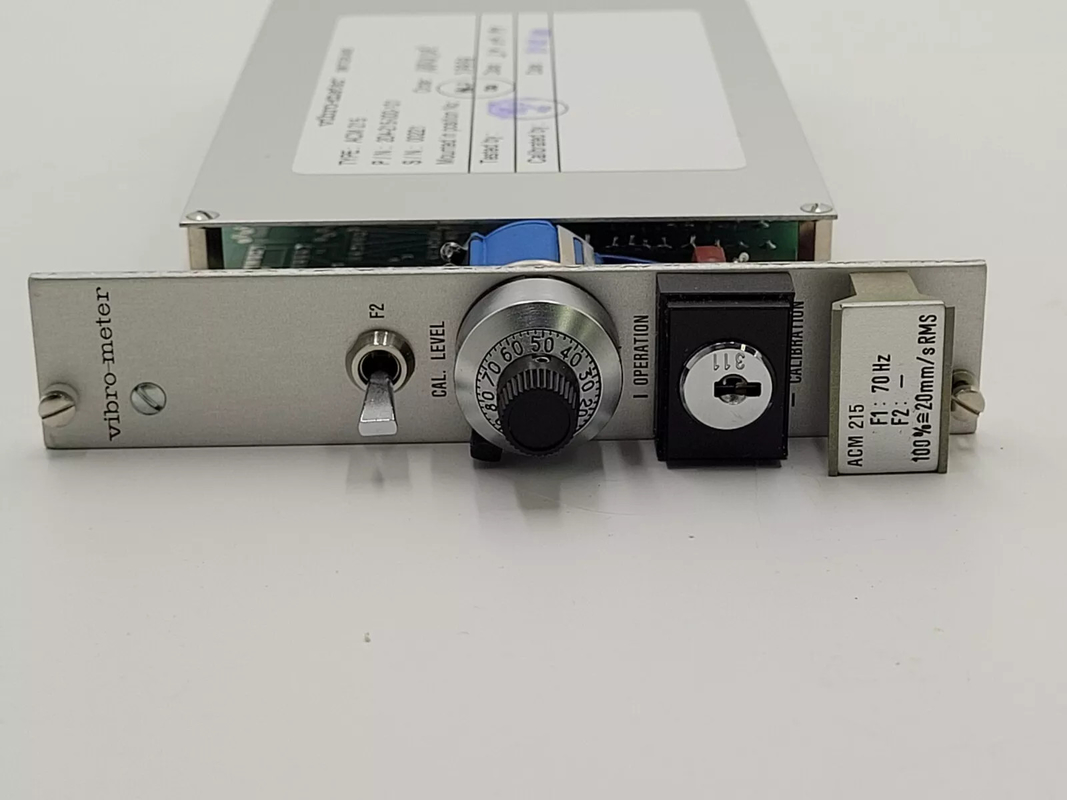 ACM215 204-215-000-101 Μονάδα βαθμονόμησης στο αποθεματικό Μονάδα συστήματος παρακολούθησης δονήσεων