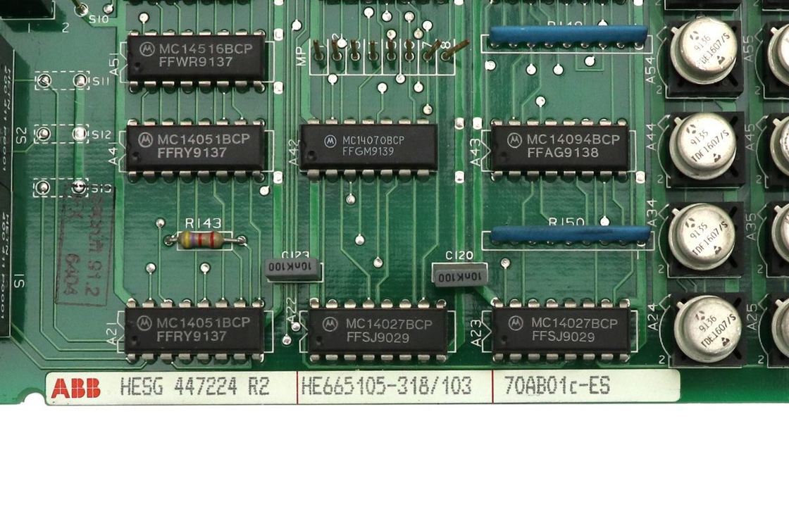 Μοντέλο ψηφιακού ελέγχου εξόδου ABB 70AB01C-ES HESG 447224 R2 Compact 16*16*12cm