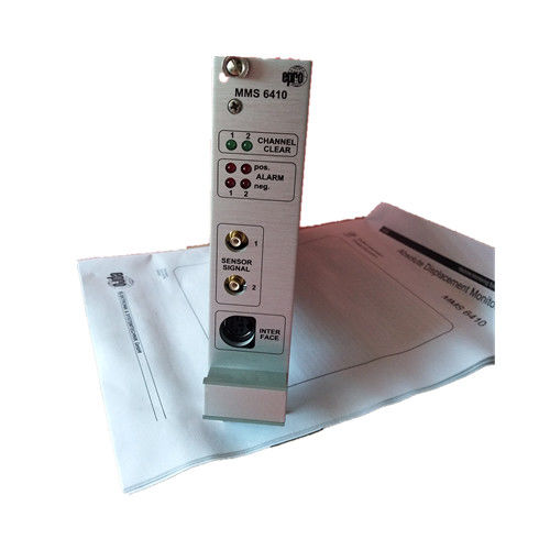 MMS 6410 MMS 6410 ενισχυτών του Emerson EPRO δύο καναλιών μετρώντας σύστημα του DCS στις εγκαταστάσεις παραγωγής ενέργειας
