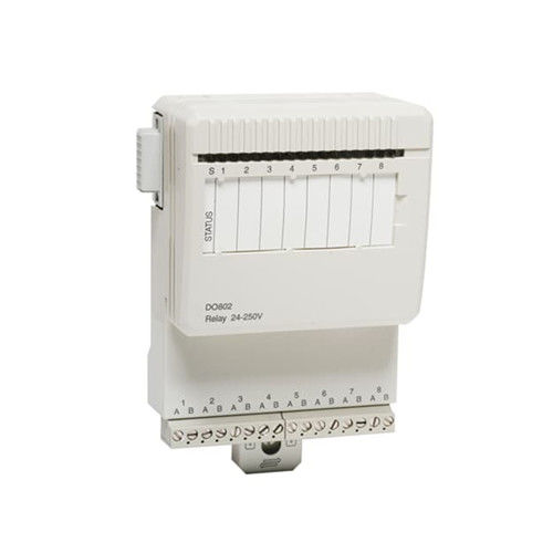Ψηφιακά ανταλλακτικά 3BSE022364R1 PLC ΣΥΝΕΧΟΎΣ εναλλασσόμενου ρεύματος ηλεκτρονόμων 8ch 24-230V παραγωγής DO802 ABB