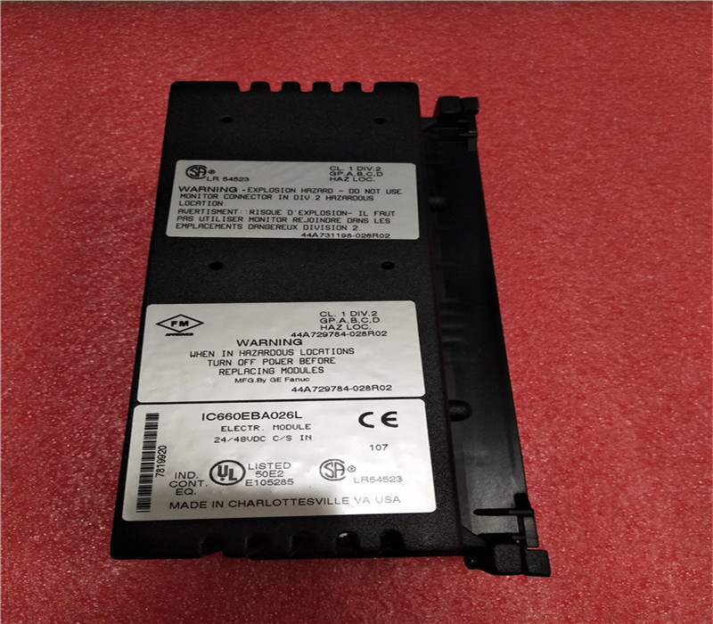 IC660BBA026 της Γερμανίας Fanuc Γερμανία μεγαλοφυίας τρέχων φραγμός 24 48VDC General Electric εισαγωγής πηγής αναλογικός