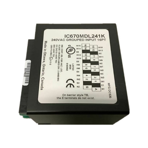 IC670MDL640 τομέας I/O 24VDC Pos της Γερμανίας Fanuc Γερμανία/αρνητική ιδιαίτερη ενότητα εισαγωγής General Electric